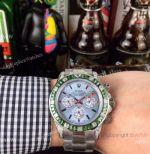 Rolex Daytona Ss Ice Blue Dial 43mm / Rolex Rainbow Fake Wristwatch